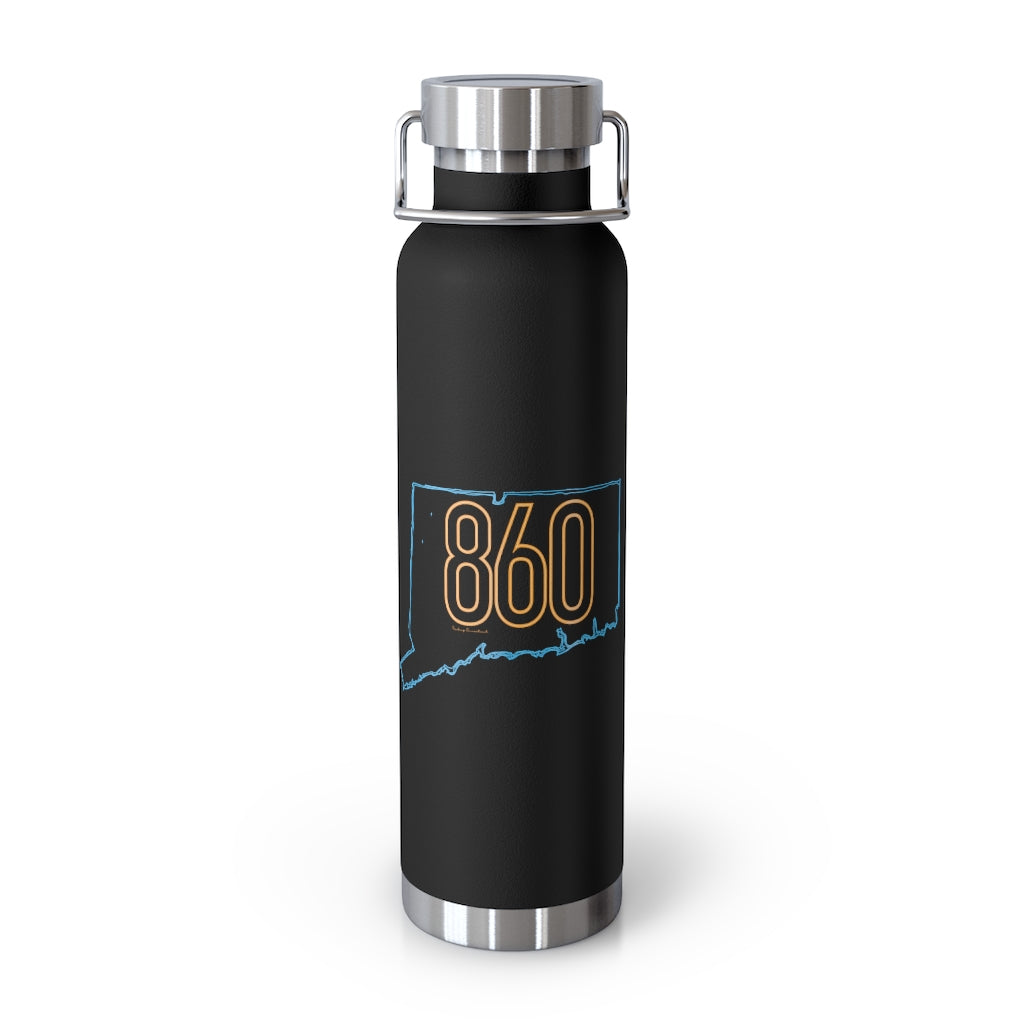 860 Connecticut neon orange / 860 ct bottle // finding connecticut