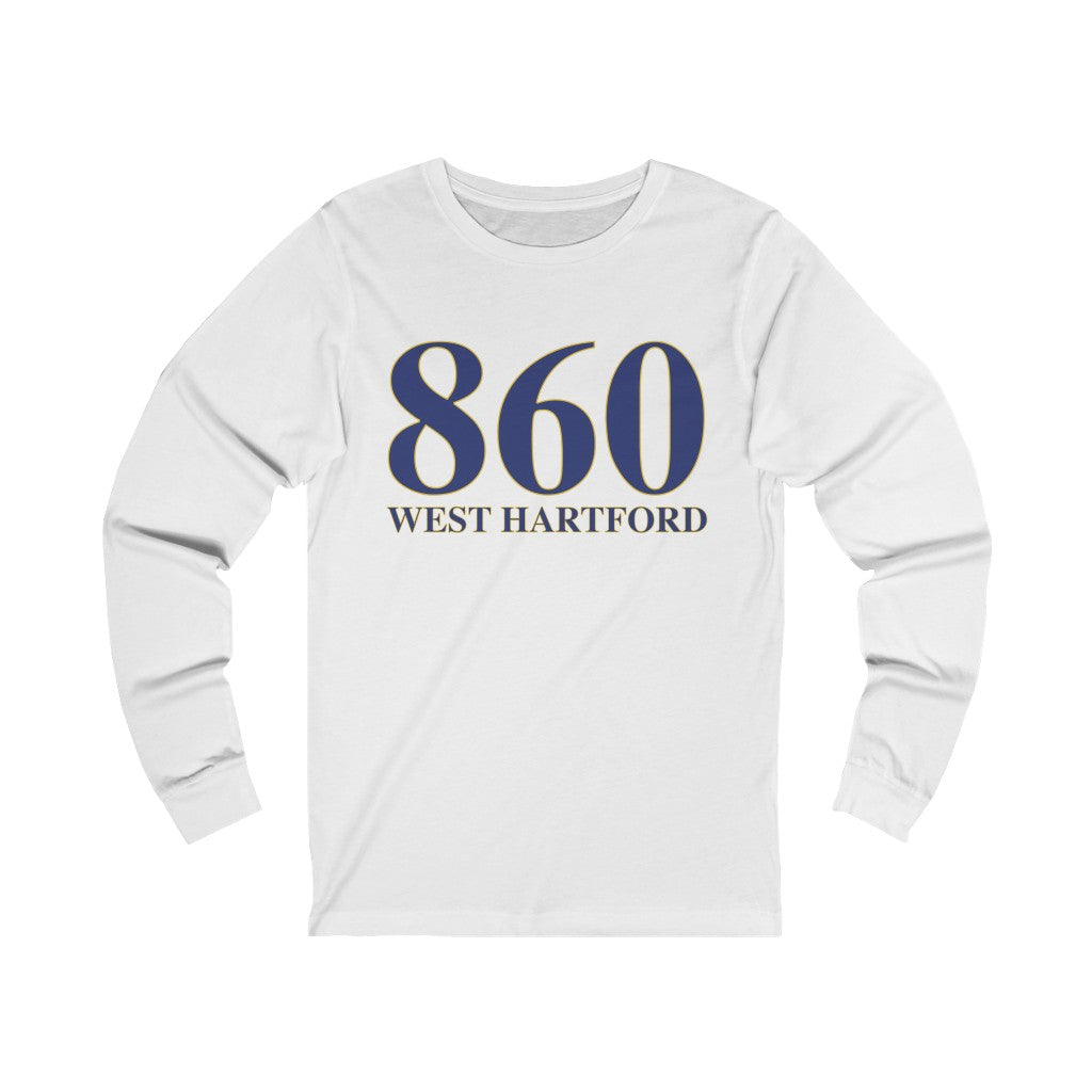 860 West Hartford long sleeve tee shirts. West Hartford Connecticut tee shirts, hoodies sweatshirts, mugs, and other apparel, home gifts, and souvenirs. Proceeds of this collection go to help Finding Connecticut’s brand. Free USA shipping.
860 West Hartord // West Hartford CT long sleeve shirt // Finding Connecticut
