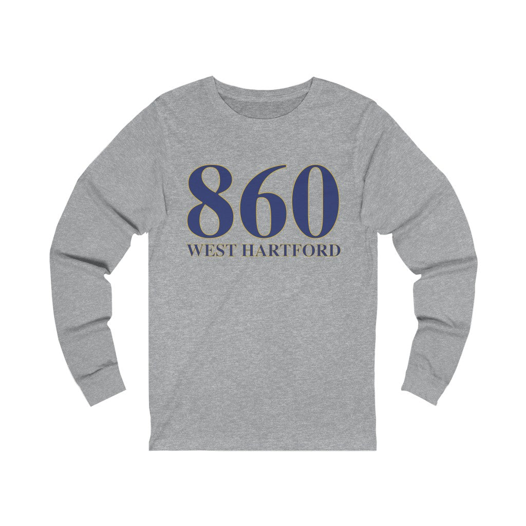 860 West Hartford long sleeve tee shirts. West Hartford Connecticut tee shirts, hoodies sweatshirts, mugs, and other apparel, home gifts, and souvenirs. Proceeds of this collection go to help Finding Connecticut’s brand. Free USA shipping.
860 West Hartord // West Hartford CT long sleeve shirt // Finding Connecticut