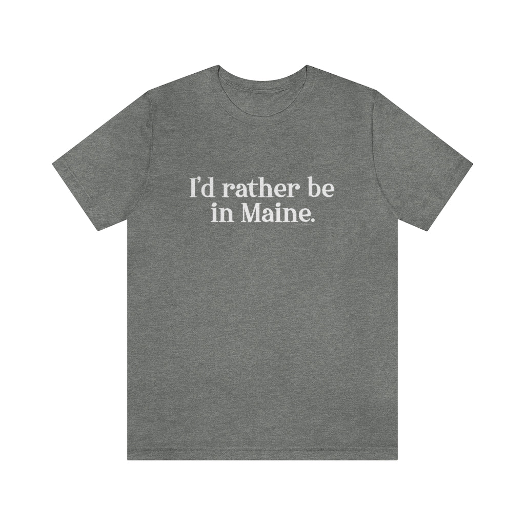 I'd rather be in Maine travel mug, hoodies, sweatshirts, shirts, home gifts and apparel. Unless noted proceeds go to help grow Finding New England brand. Free shipping on all products.