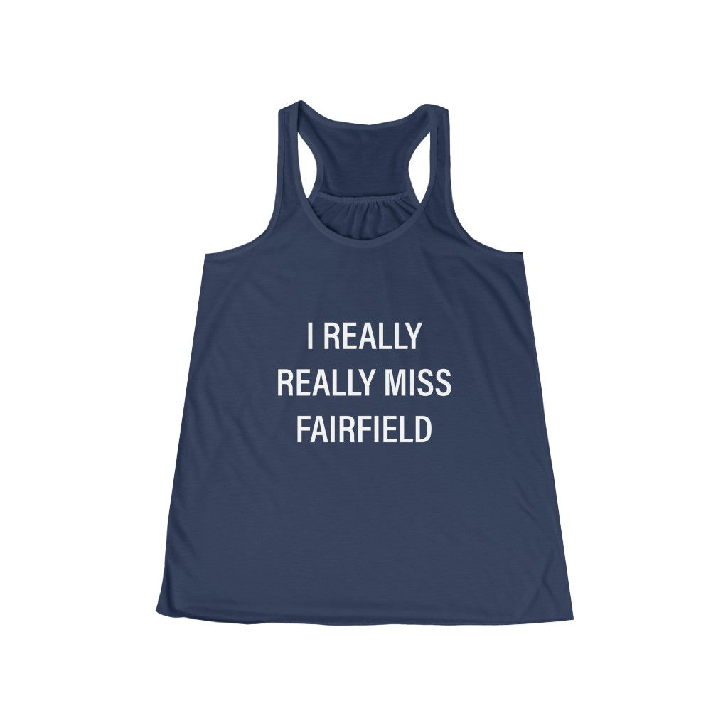 fairfield ct / connecticut womens tank top shirt