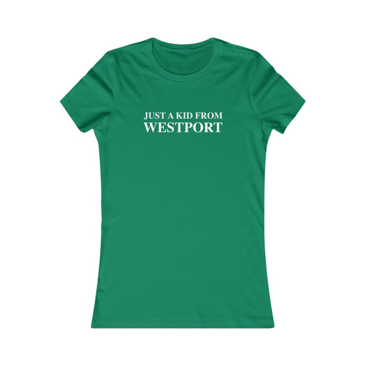 westport ct / connecticut womens tee shirts
