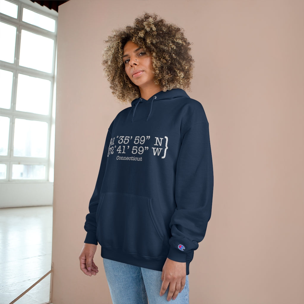 Connecticut Coordinates Champion Hoodie
