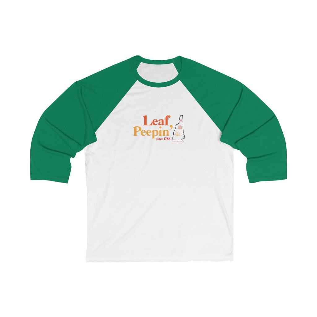 Leaf Peepin' New Hampshire Show your love for the fall season with this Leaf Peepin' Connecticut collection. From the traveler to the local, this collection is inspired for anyone who loves the crisp air and colorful autumn season. Proceeds of this collection go to help grow Finding New England's brand.