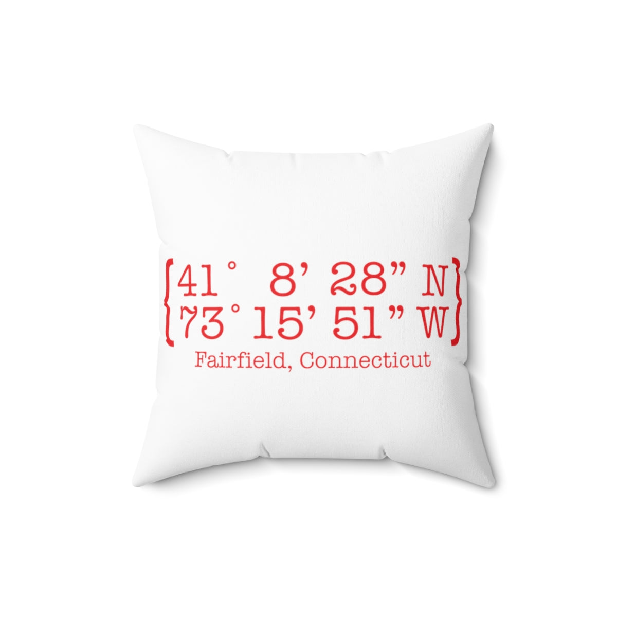 fairfield ct / connecticut home decor and pillow