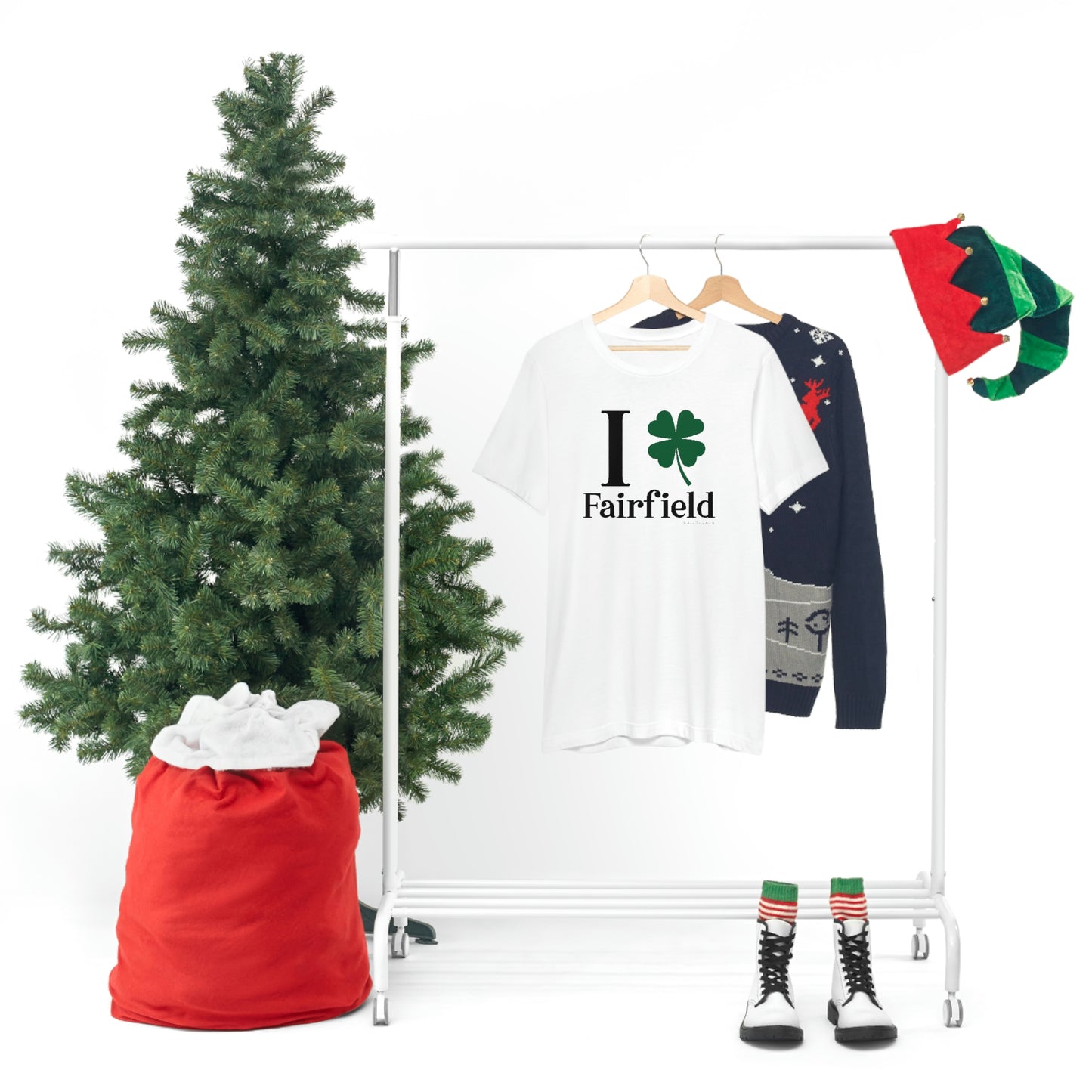 I Clover Fairfield Unisex Jersey Short Sleeve T-Shirt
