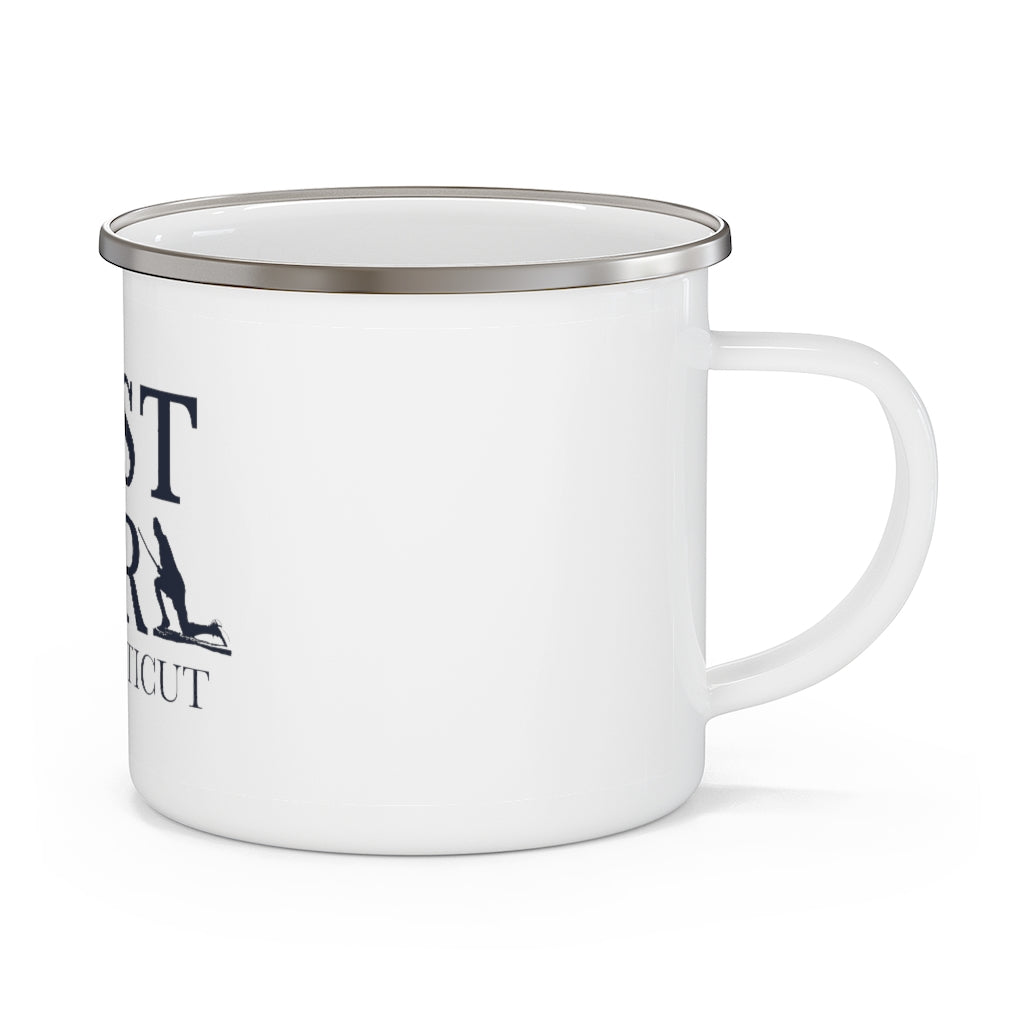 Westport Connecticut Enamel Camping Mug