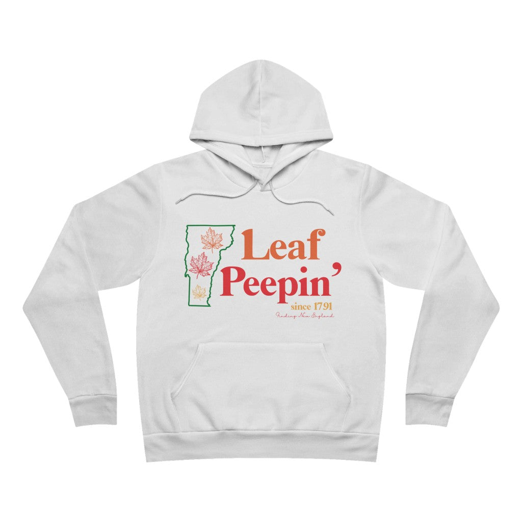 Leaf Peepin' Vermont  Show your love for the fall season with this Leaf Peepin' Vermont collection. From the traveler to the local, this collection is inspired for anyone who loves the crisp air and colorful autumn season. Proceeds of this collection go to help grow Finding New England's brand.