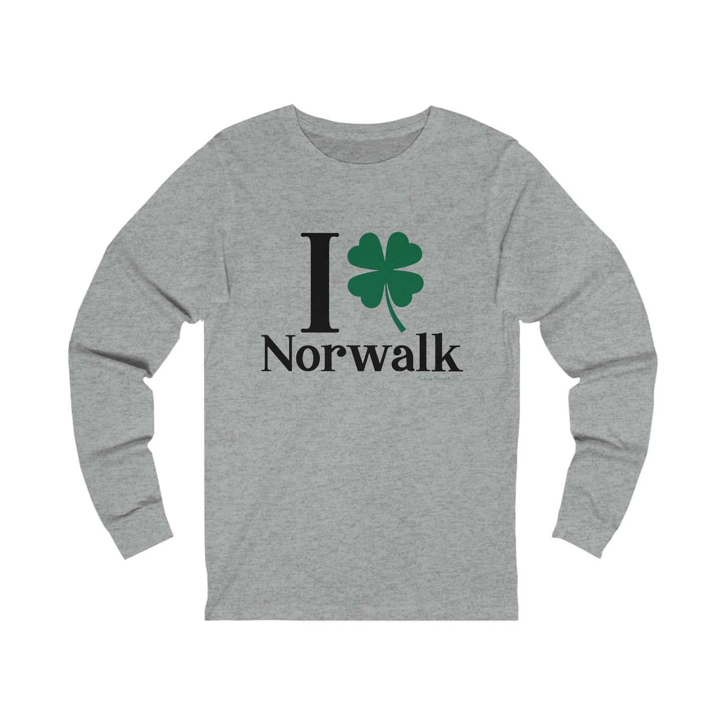 Norwalk Connecticut St. Patrick's Day shirt, I Clover Norwalk