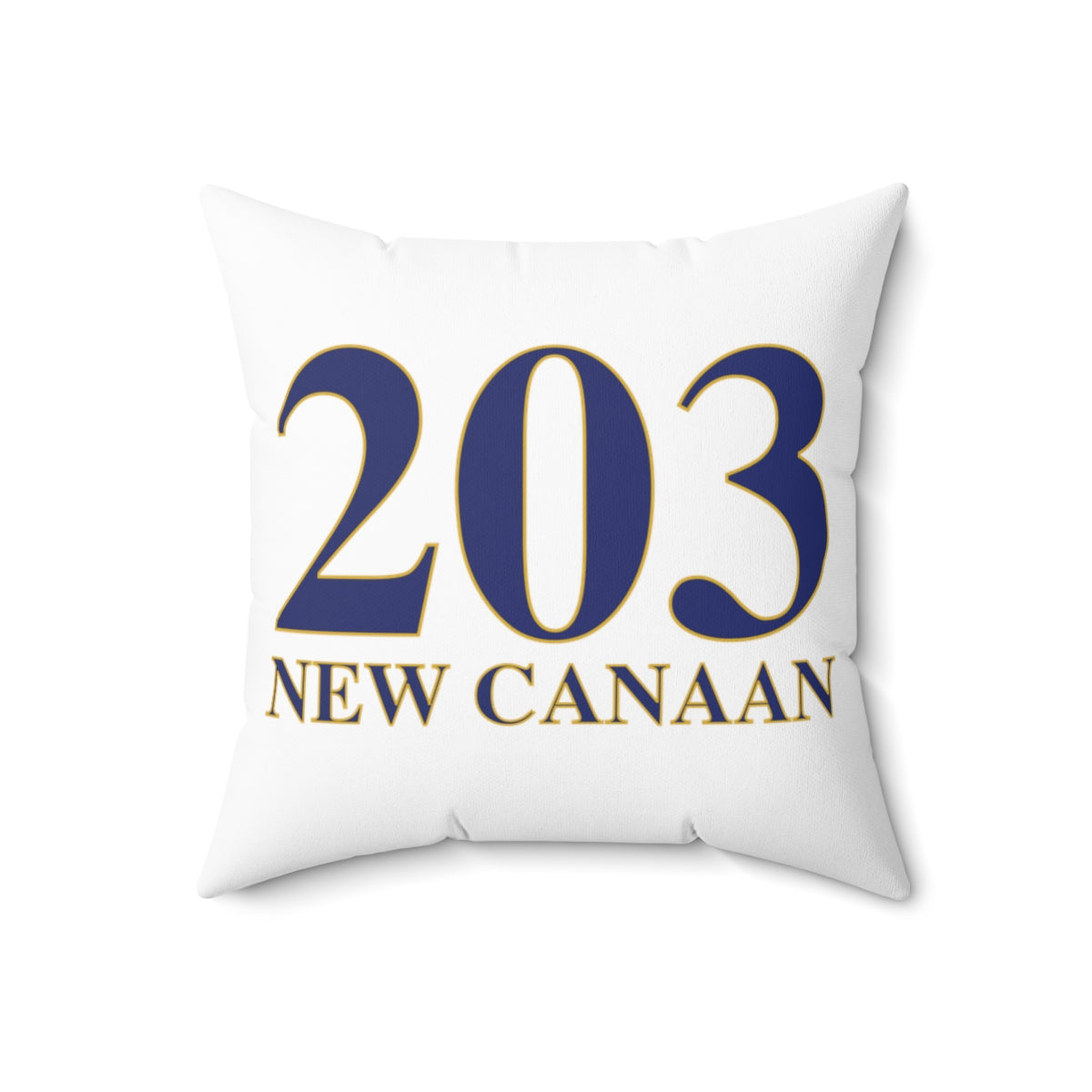 New Canaan 203 Connecticut Sherpa Fleece Blanket The 203 New Canaan Collection. Show off New Canaan and Connecticut at the same time. Colors were inspired by the Connecticut state flag. Proceeds help build Finding New Canaan and Finding Connecticut's brand.