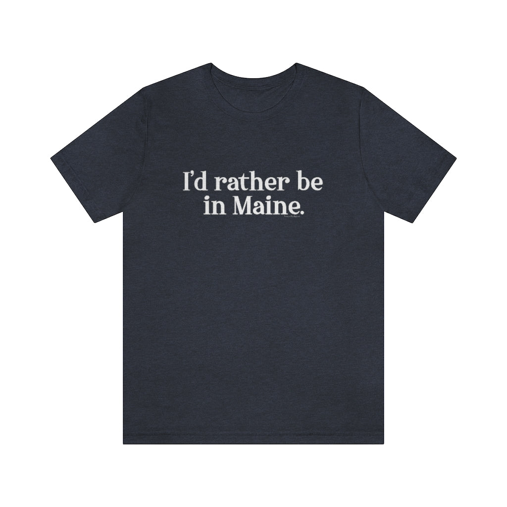 I'd rather be in Maine travel mug, hoodies, sweatshirts, shirts, home gifts and apparel. Unless noted proceeds go to help grow Finding New England brand. Free shipping on all products.