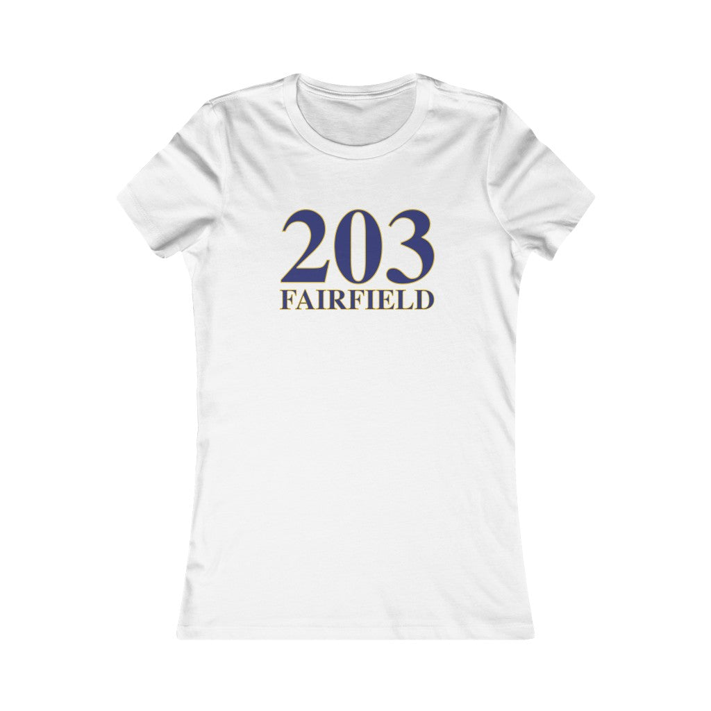 203 fairfield ct womens tee shirt