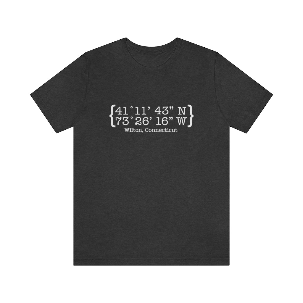 Wilton Coordinates, Wilton Connecticut tee shirts, hoodies sweatshirts, mugs and other apparel, home gifts and souvenirs. Proceeds of this collections goes to help Finding Connecticut’s brand. Free USA shipping
