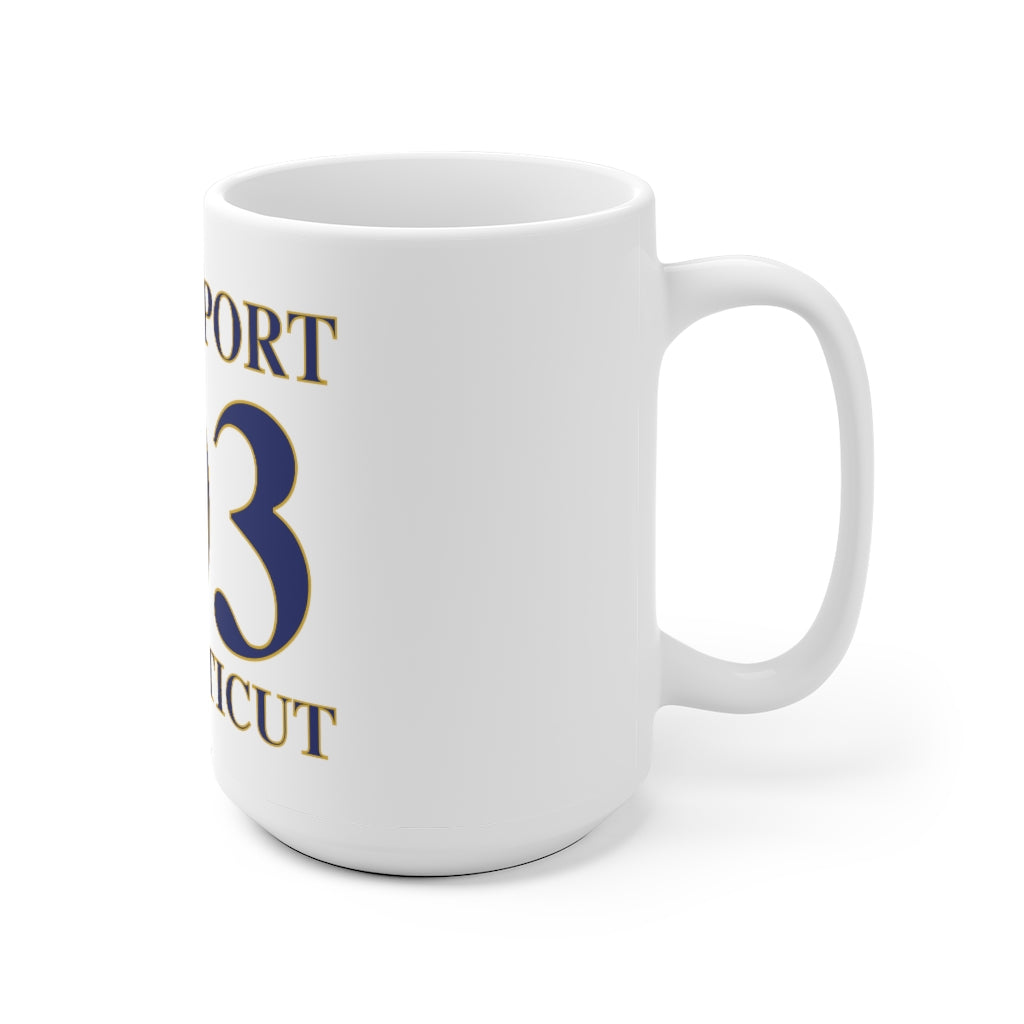 Bridgepoort 203 Connecticut mug // Bridgpeort ct // Finding Connecticut