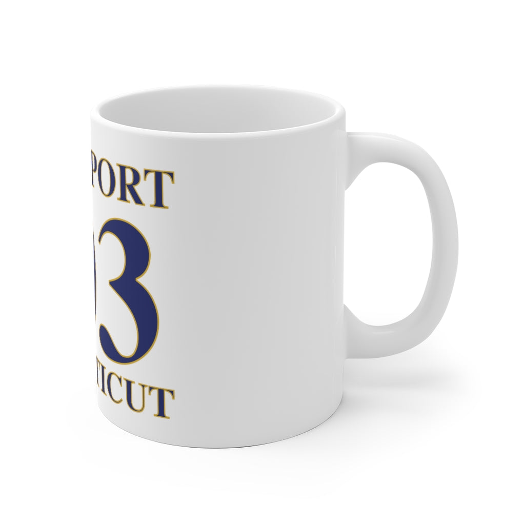 Bridgepoort 203 Connecticut mug // Bridgpeort ct // Finding Connecticut