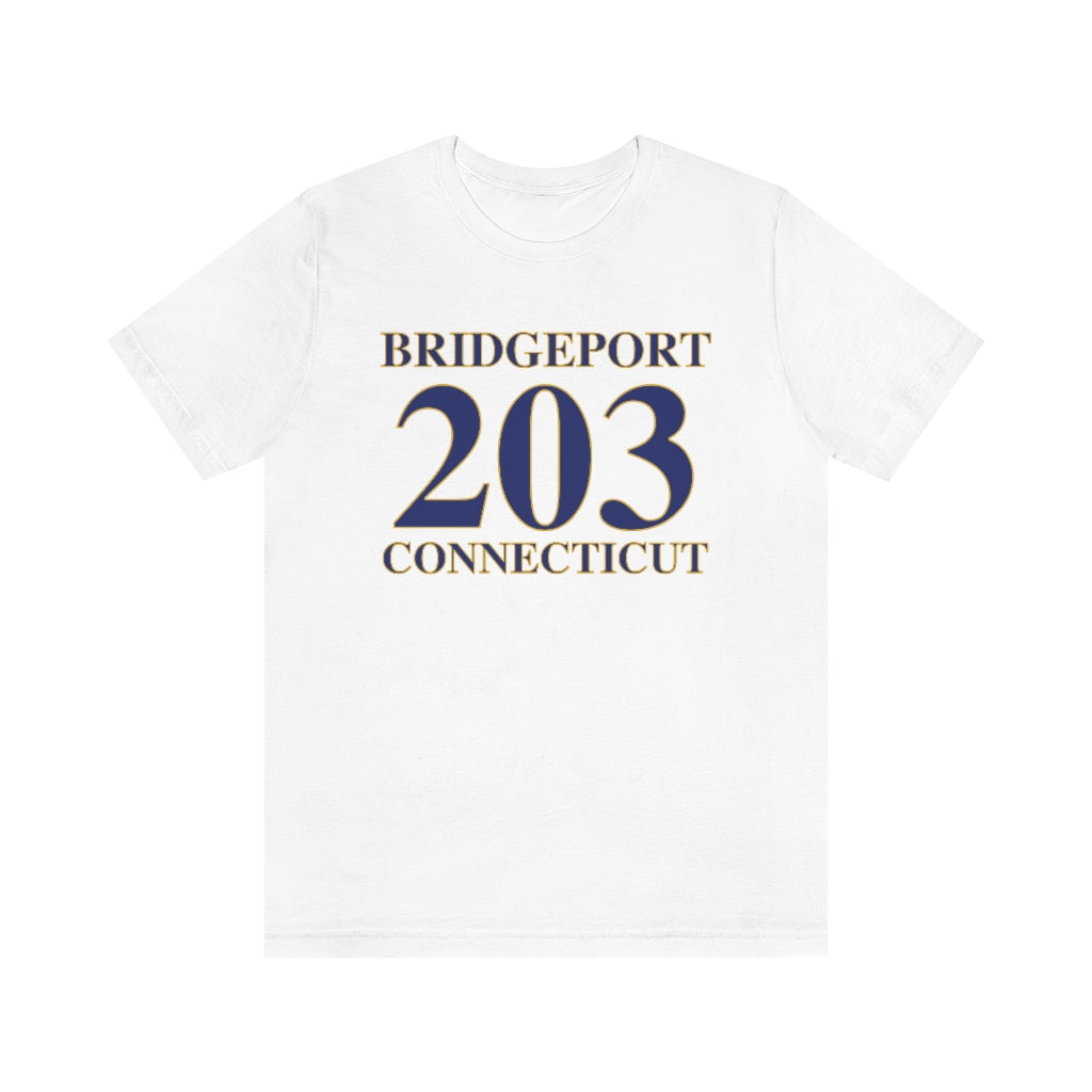Bridgeport 203 Connecticut unisex t shirt // Bridgeport CT// Finding Connecticut