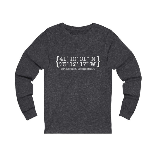 Bridgeport Coordinates longs sleeve t shirt // bridgeport ct // finding Connecticut