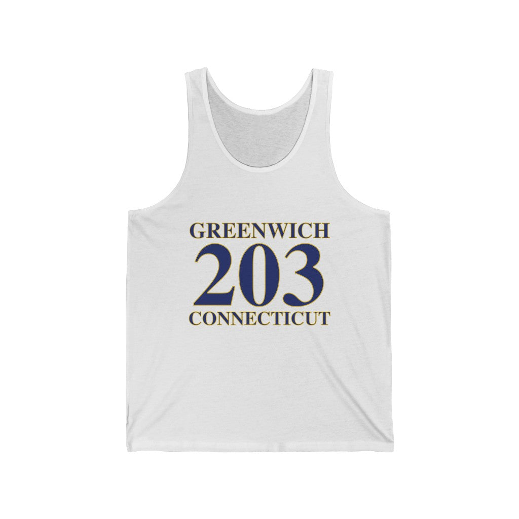 203 Greenwich Collection. Greenwich, Connecticut tee shirts, hoodies, sweatshirts, mugs, and other apparel and home gifts. • Proceeds of this collection go to help build Finding Greenwich and Finding Connecticut's brand. • Free USA shipping
Greenwich 203 Connecticut // Greenwich Connecticut unisex tank top shirt // finding connecticut