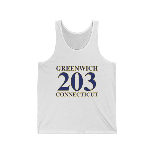 203 Greenwich Collection. Greenwich, Connecticut tee shirts, hoodies, sweatshirts, mugs, and other apparel and home gifts. • Proceeds of this collection go to help build Finding Greenwich and Finding Connecticut's brand. • Free USA shipping
Greenwich 203 Connecticut // Greenwich Connecticut unisex tank top shirt // finding connecticut