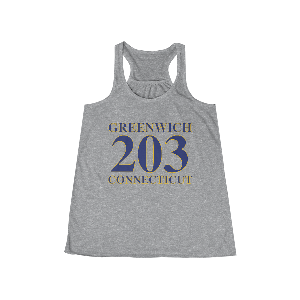 greenwich connecticut womens tank top shirt
Greenwich 203 Connecticut // Greenwich Connecticut womens flowy tank top shirt // finding connecticut