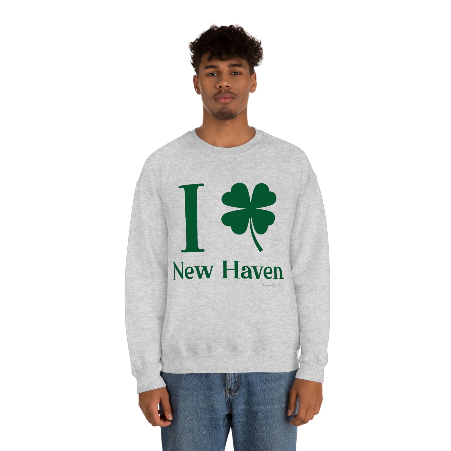 I Clover New Haven Sweatshirt // new haven ct // finding connecticut