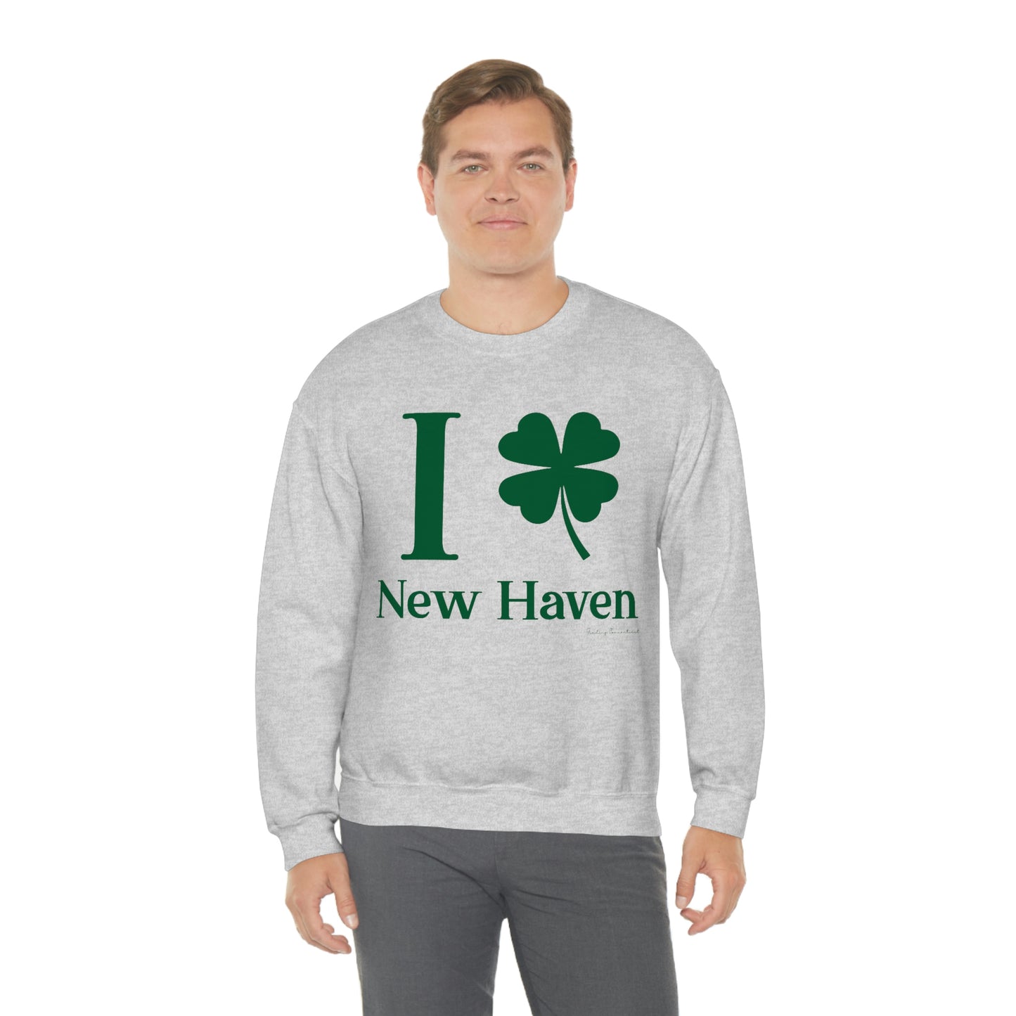 I Clover New Haven Sweatshirt // new haven ct // finding connecticut