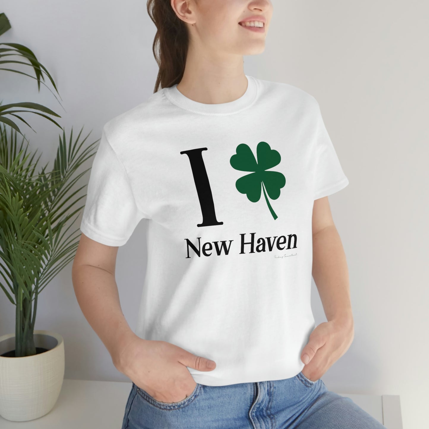 I Clover New Haven unisex t shirt // new hven ct // finding connecticut