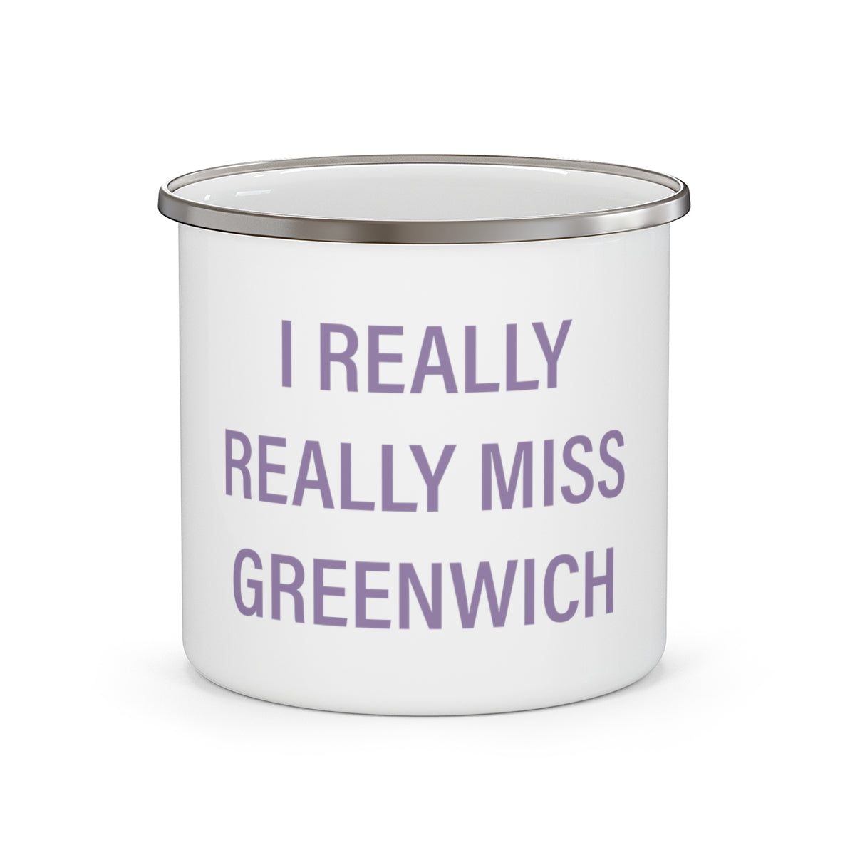 I Really Really Miss Greenwich /// Greenwich Connecticut camping mug // finding connecticut