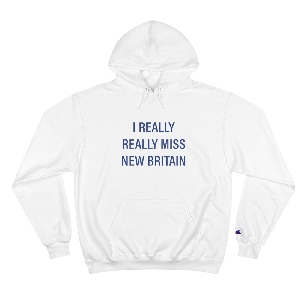 I Really Really Miss New Britain // new Britain connecticut hoodie sweathshirt // finding connecticut