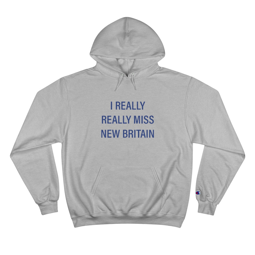 I Really Really Miss New Britain // new Britain connecticut hoodie sweathshirt // finding connecticut