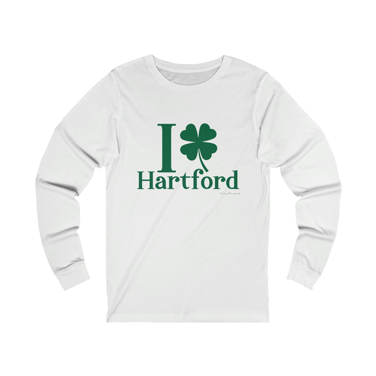 Hartford Connecticut St. Patrick’s Day shirt, I Clover Hartford
I clover hartford /// hartford CT st patricks day unisex long sleeve tshirt / finding connecticut