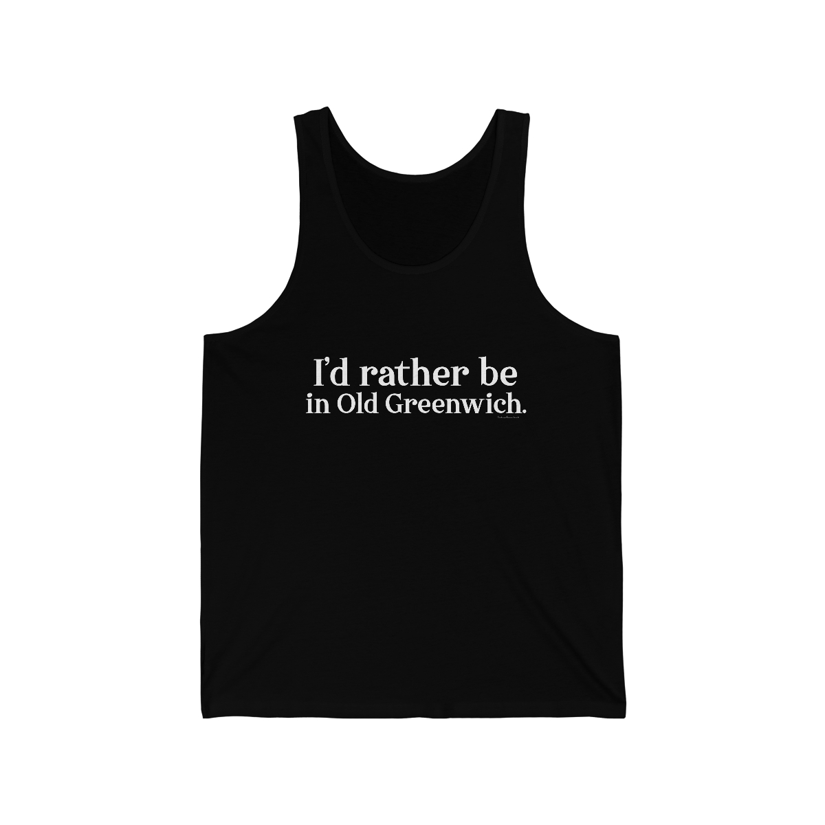 greenwich ct / connecticut unisex shirt
I'd rather be in Old Greenwich // Old Greenwich ct unisex tank tops / Finding Connecticut