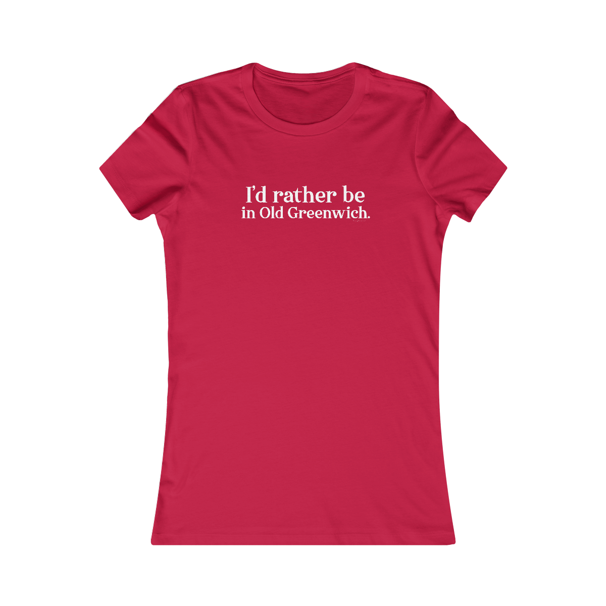 I'd rather be in Old Greenwich // Old Greenwich ct women's t shirts / Finding Connecticut 6