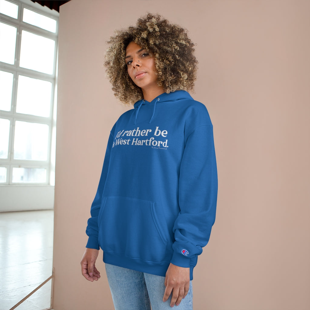 I’d rather be in West Hartford hoodie. West Hartford Connecticut tee shirts, hoodies sweatshirts, mugs, and other apparel, home gifts, and souvenirs. Proceeds of this collection go to help Finding Connecticut’s brand. Free USA shipping.
I'd rather be in West Hartford // west hartford CT champion unisex hoodie sweatshirt // finding connecticut