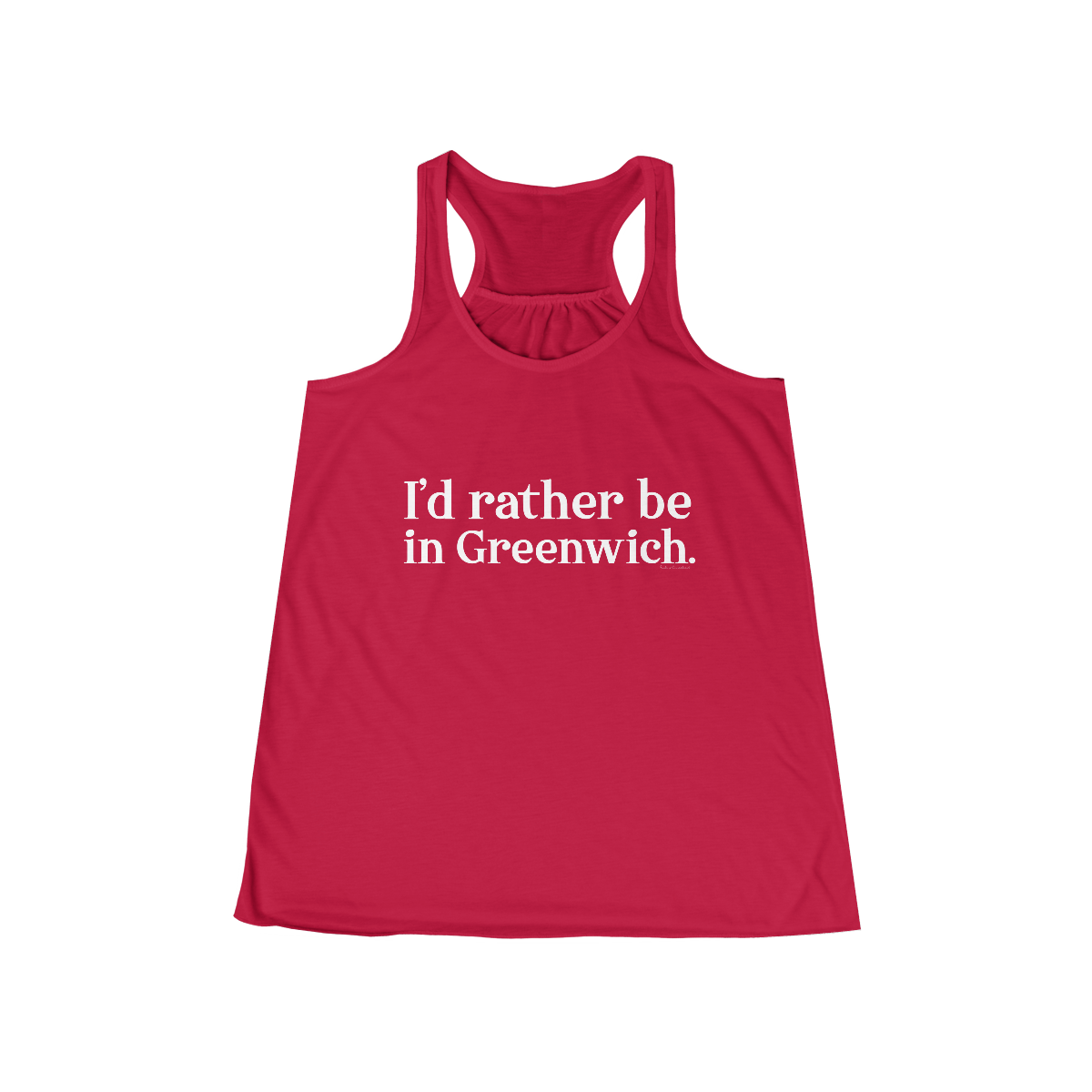 I'd rather be in greenwich // greenwich woman's flowy tank tops // finding connecticut
