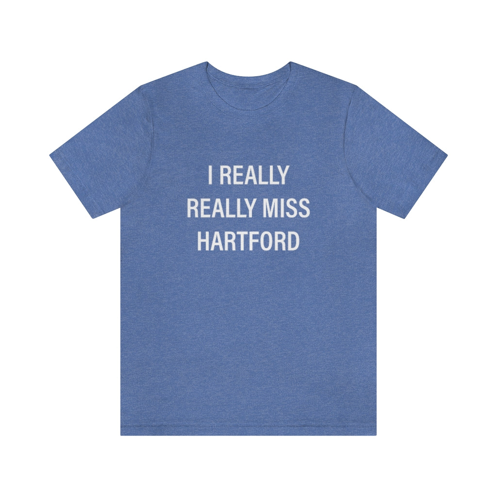 I Really Really Miss Hartford Unisex Jersey Short Sleeve Tee Proceeds of this collection go to help Finding Connecticut’s website and brand. Free USA shipping. Click here to go back to our home page
I really really miss hartford // hartfod ct t shirt // finding conneticut