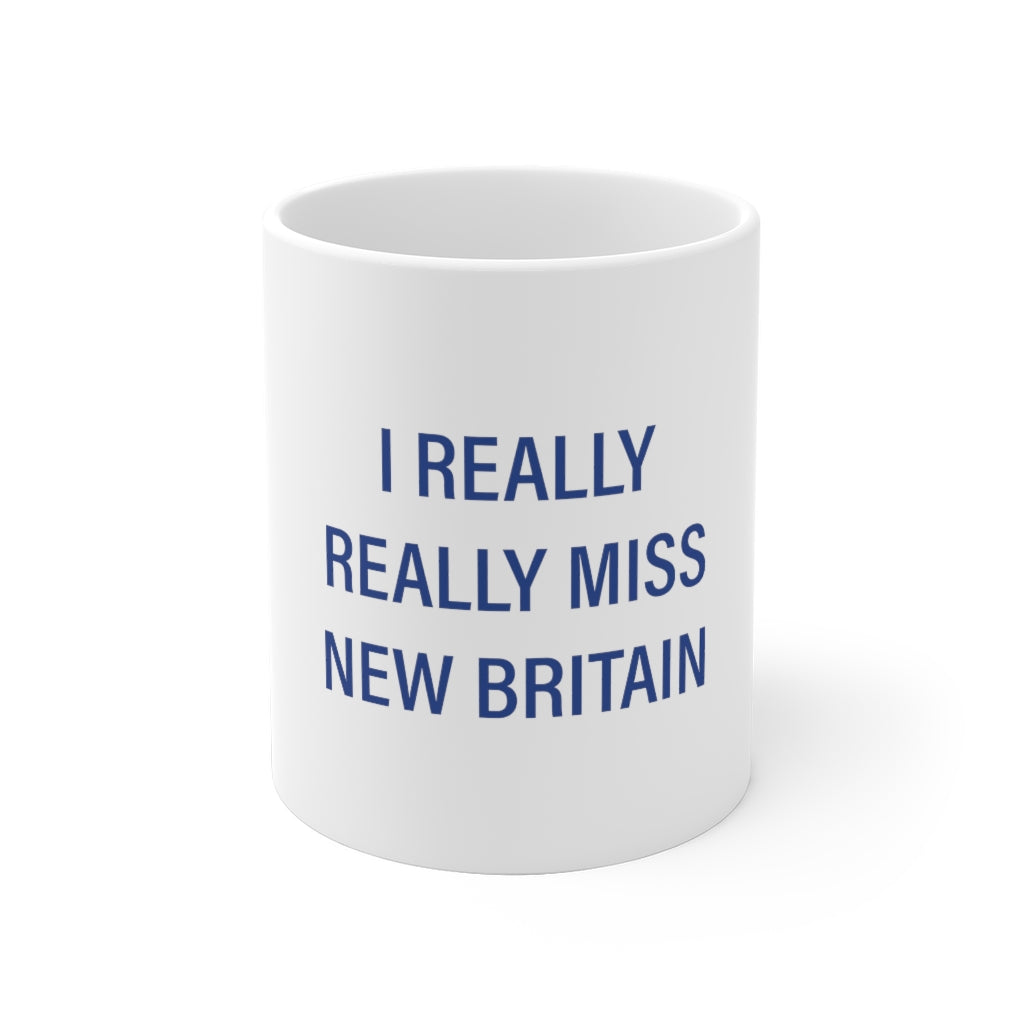 I really really miss new britain // new britain connecticut mug // finding connecticut