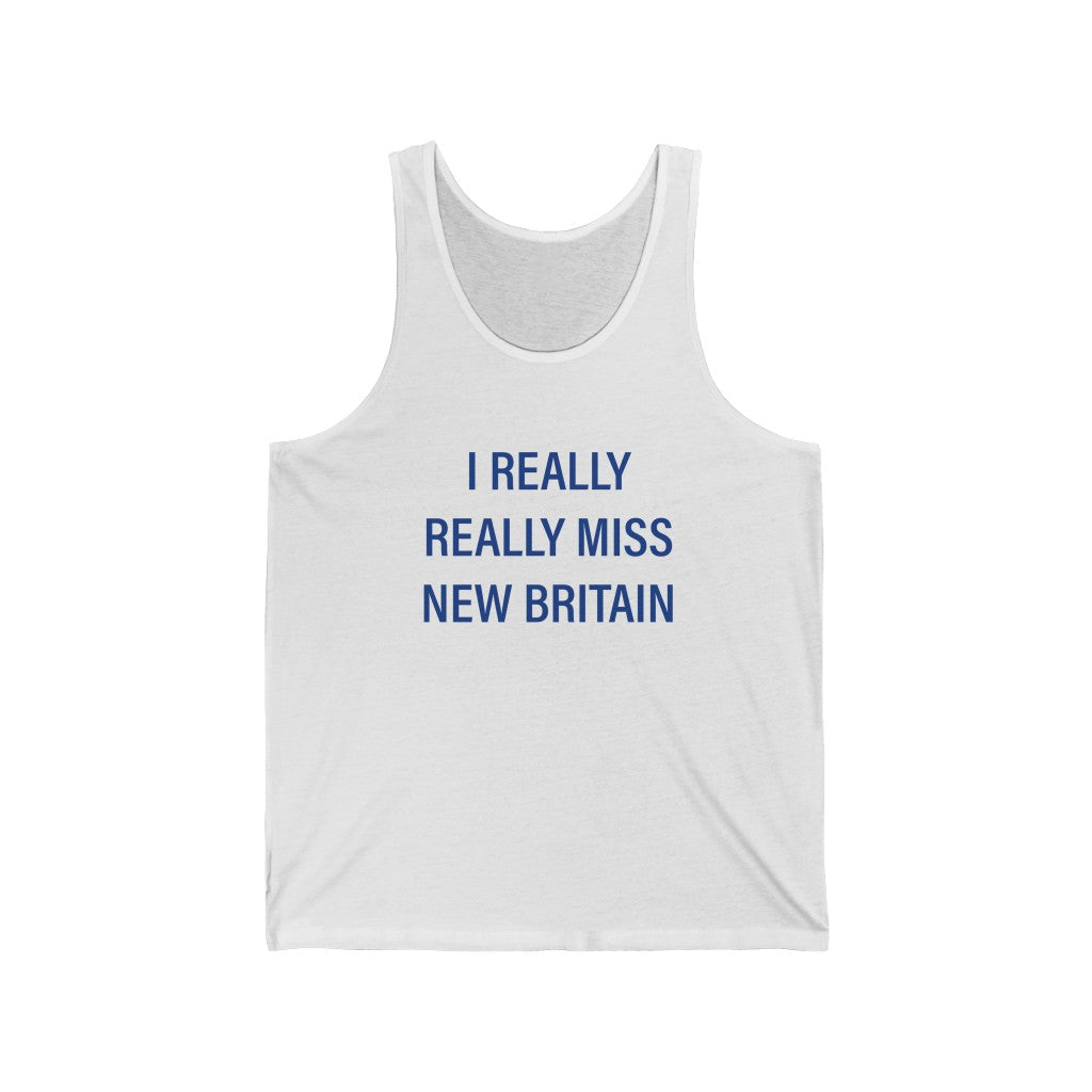 I really really miss new britain // new britain conneticut tank top shirt /// finding conneticut