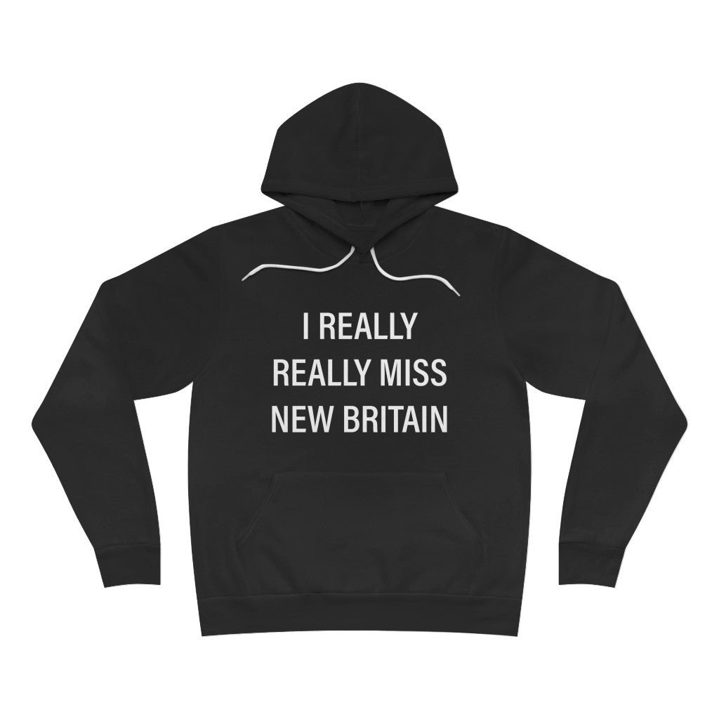 I really really miss new britain // new britain ct unisex hoodie sweatshirt // finding connecticut
