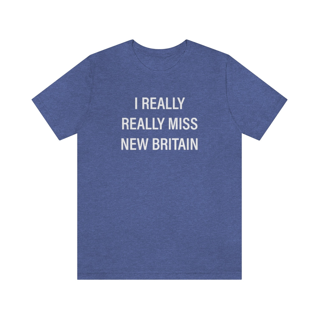 I really really miss new britain // new britain ct unisex t shirt // finding connecticut