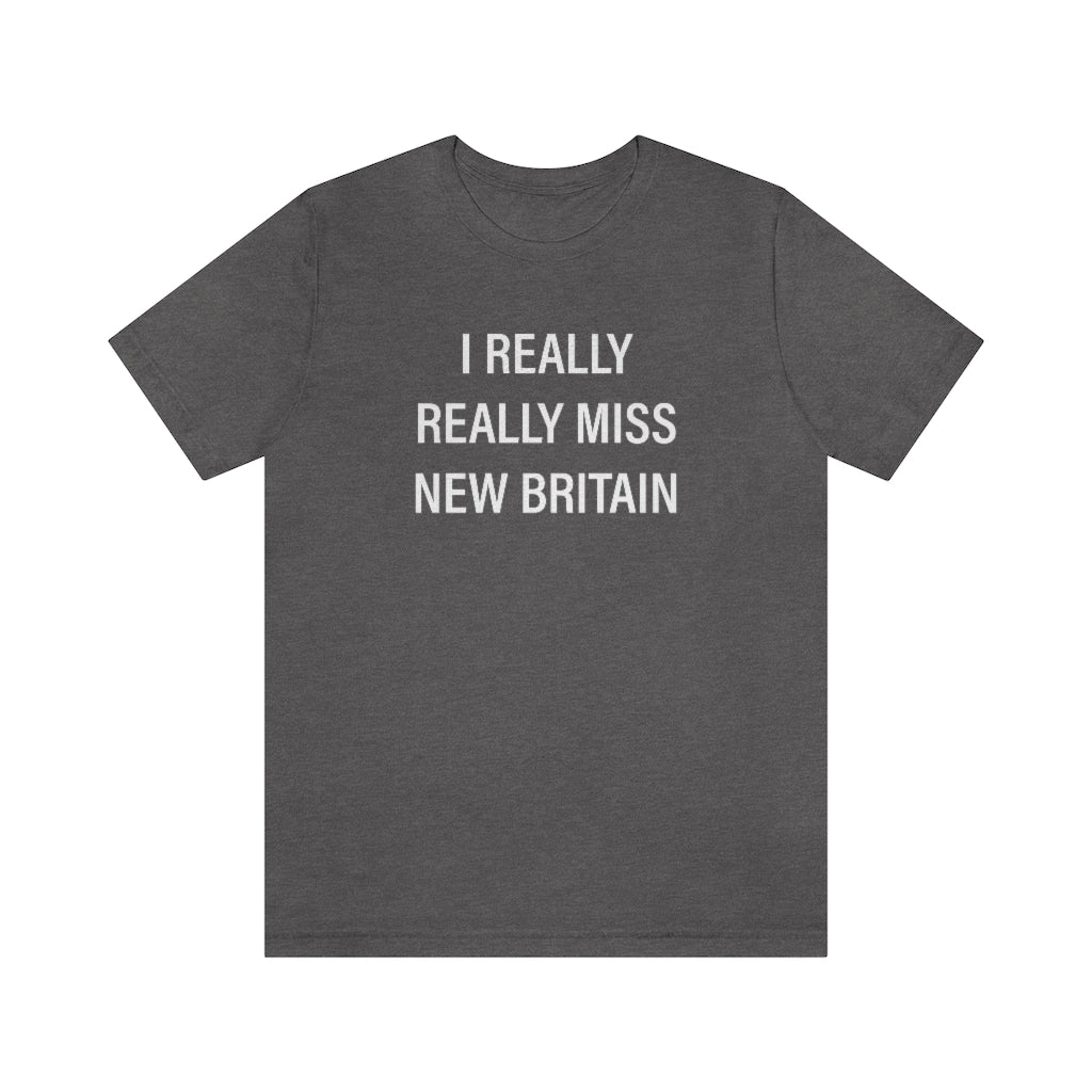 I really really miss new britain // new britain ct unisex t shirt // finding connecticut