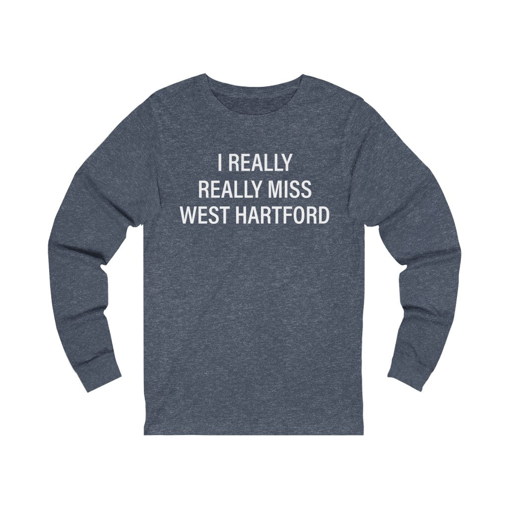 I really really miss West Hartford long sleeve tee. West Hartford Connecticut tee shirts, hoodies sweatshirts, mugs, and other apparel, home gifts, and souvenirs. Proceeds of this collection go to help Finding Connecticut’s brand. Free USA shipping.
I really really miss west hartford // west hartford ct long sleeve t shirt // finding connecticut