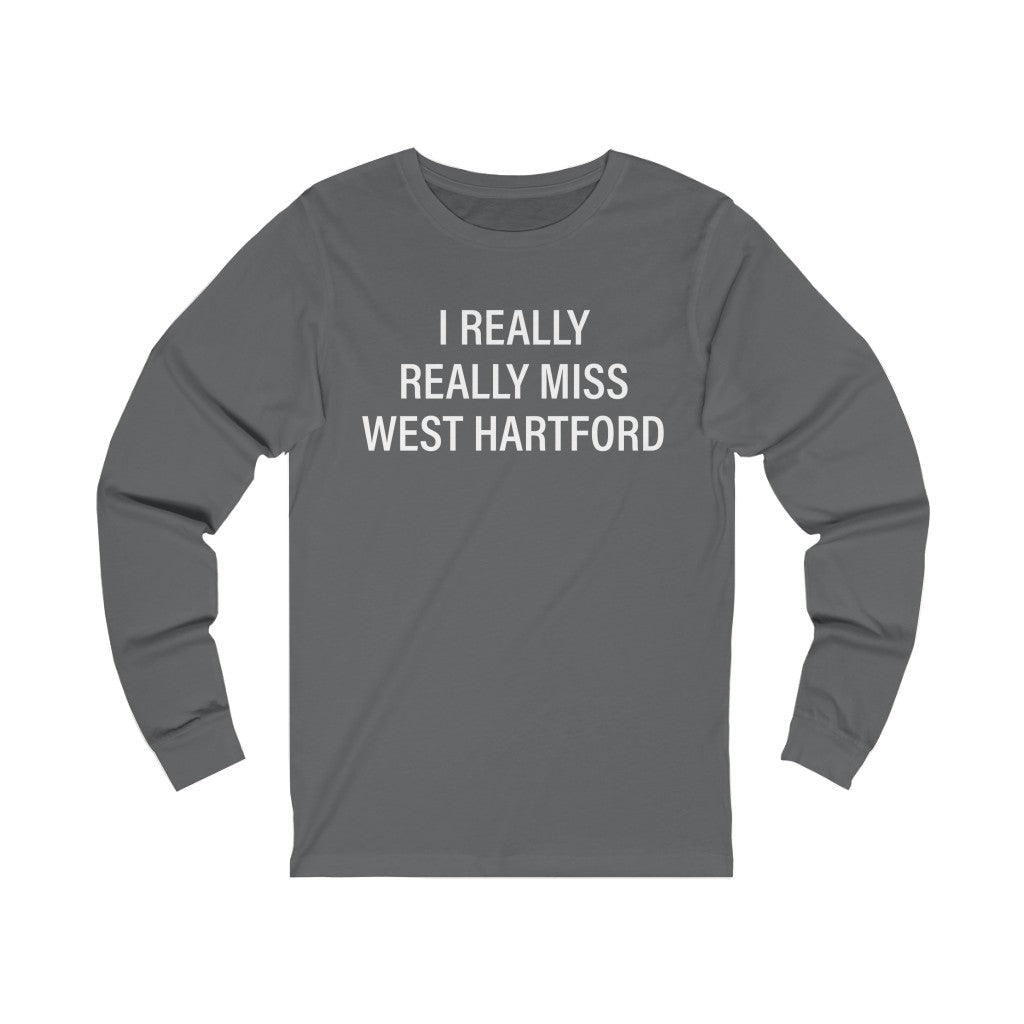 I really really miss West Hartford long sleeve tee. West Hartford Connecticut tee shirts, hoodies sweatshirts, mugs, and other apparel, home gifts, and souvenirs. Proceeds of this collection go to help Finding Connecticut’s brand. Free USA shipping.
I really really miss west hartford // west hartford ct long sleeve t shirt // finding connecticut
