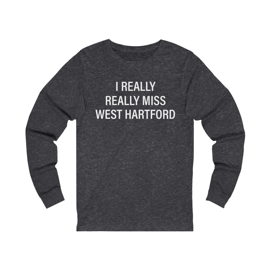 I really really miss West Hartford long sleeve tee. West Hartford Connecticut tee shirts, hoodies sweatshirts, mugs, and other apparel, home gifts, and souvenirs. Proceeds of this collection go to help Finding Connecticut’s brand. Free USA shipping.
I really really miss west hartford // west hartford ct long sleeve t shirt // finding connecticut