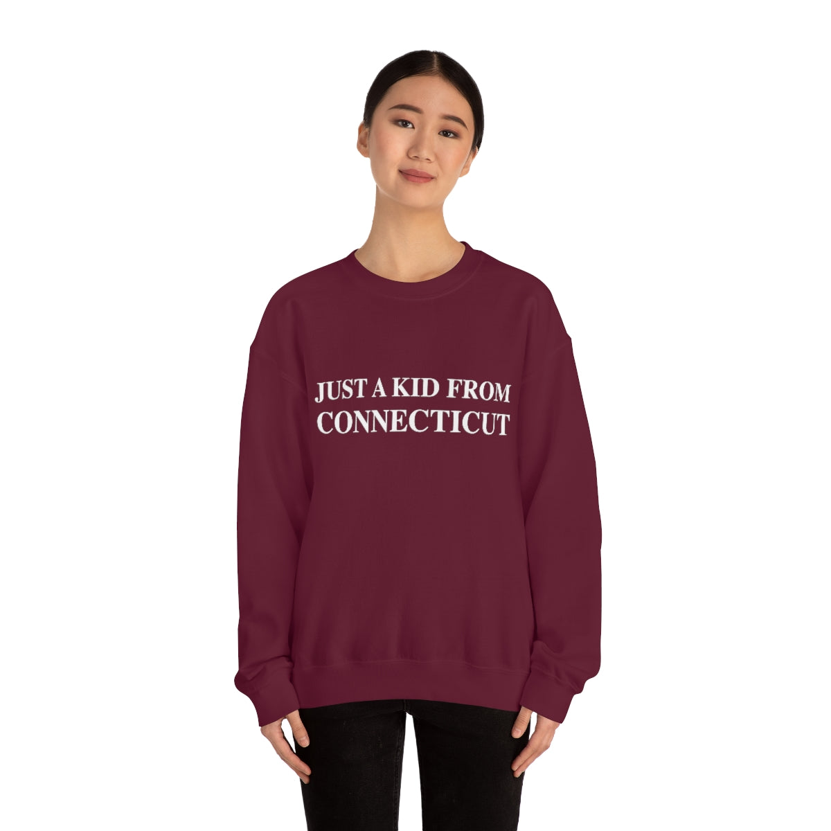 Just a kid from Connecticut // CT sweatshirts // finding connecticut