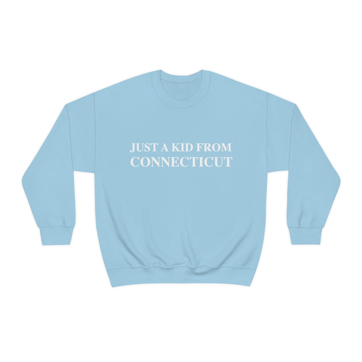 ct / connecticut unisex sweatshirt 
Just a kid from Connecticut // CT sweatshirts // finding connecticut