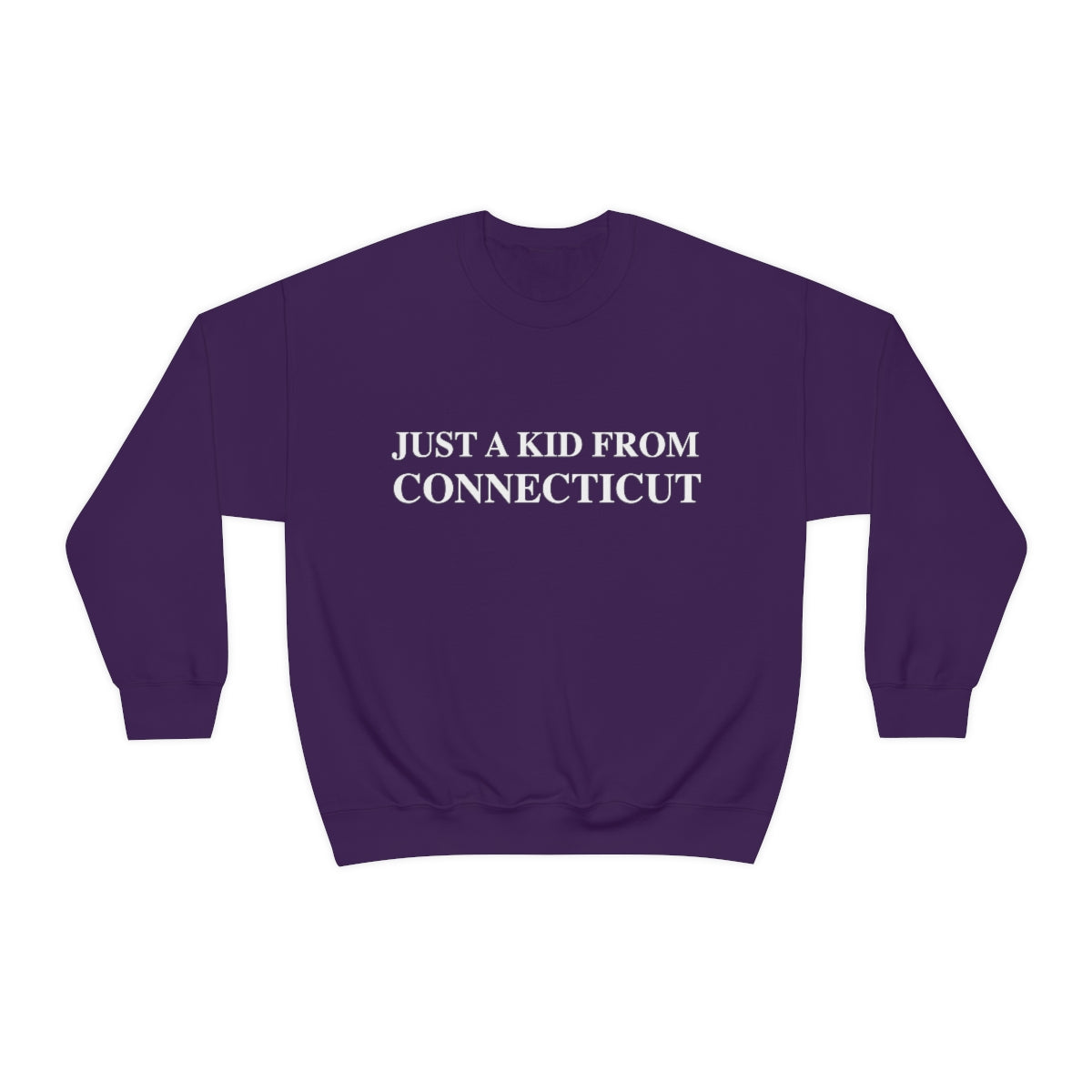 ct / connecticut unisex sweatshirt 
Just a kid from Connecticut // CT sweatshirts // finding connecticut