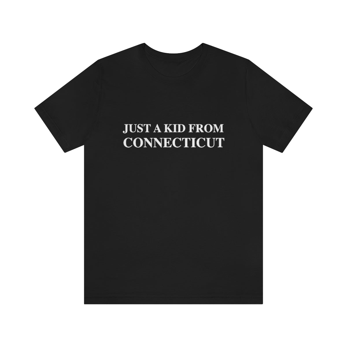 Connecticut shirt.
Just a kid from Connecticut / CT t shirt // finding conencticut