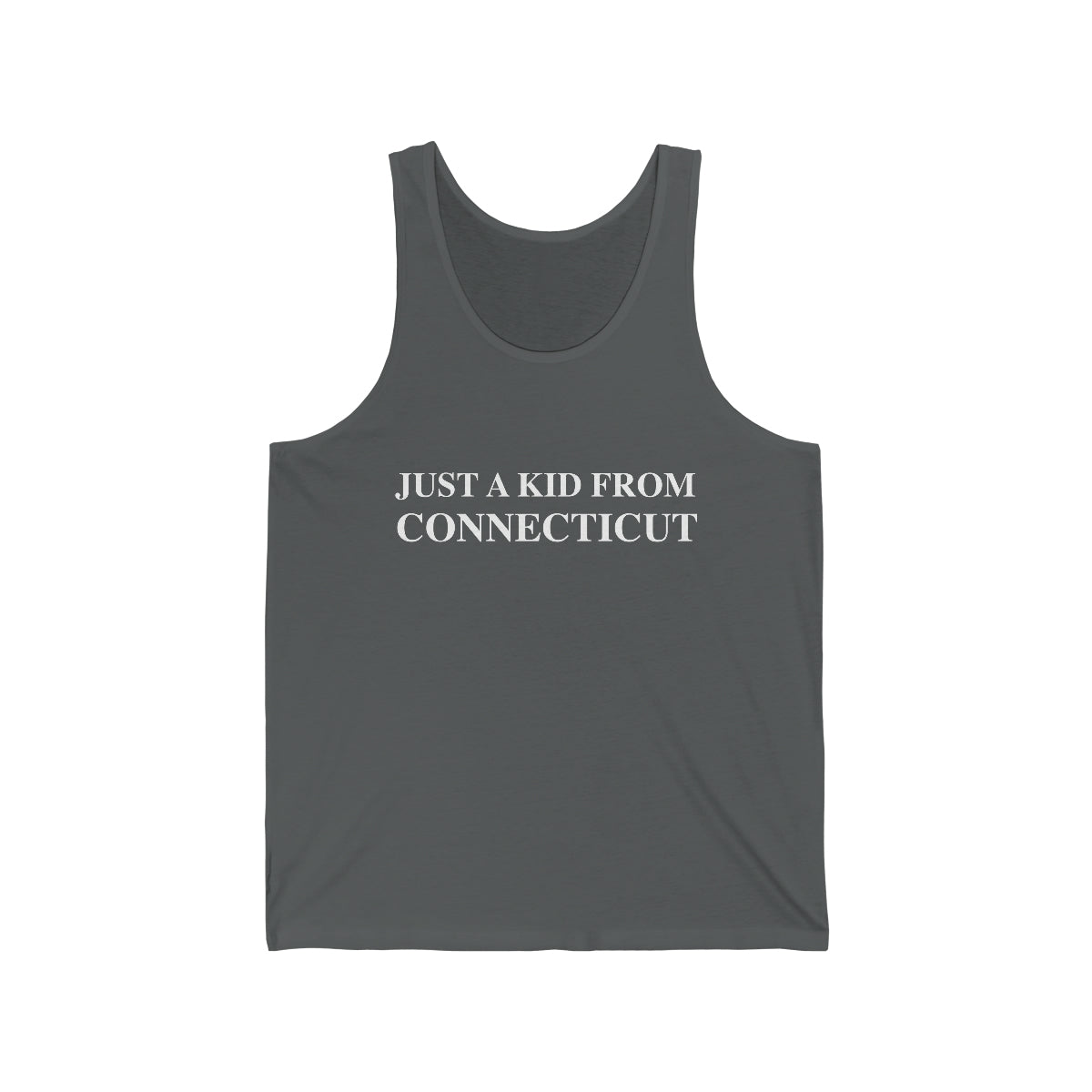 ct / connecticut tank top shirt
Just a kid from Connecticut / Connecticut tank top shirt // finding conencticut