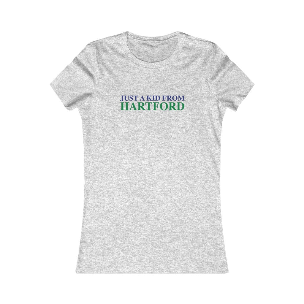 Just a kid from Hartford Women's Favorite Tee Did you grow up in Hartford, Connecticut? Or know of someone who did? This collection is for someone who has those special Hartford memories. Proceeds help grow Finding Connecticut's website and brand. Click here to go back to our home page.
Just a kid from Hartford // hartford connecticut womens t tshirt // finding connecticut